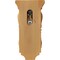 Ekena Millwork 3 1/2"W x 4"D x 7"H Small Acanthus Wood Corbel, Red Oak CORW03X04X07ACRO - alternate 4